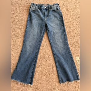 Just USA Crop flare jeans